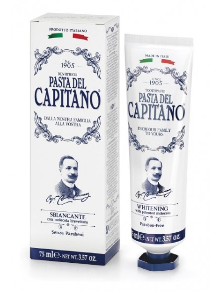 Pasta del Capitano 1905 Toohpaste Whitening 75ml