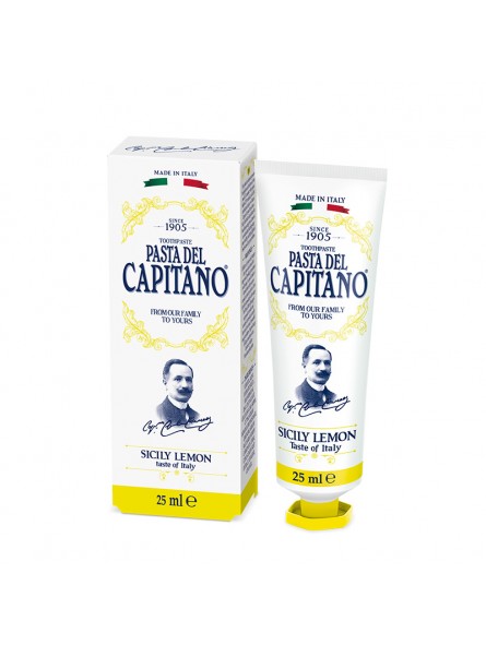 Dentífrico Pasta del Capitano 1905 Limón Siciliano 25ml