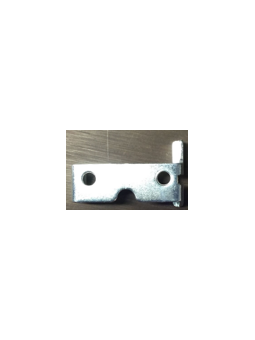 Gamma Piu Standard Blade Holder (Silver, No Lettering)