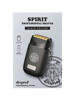 Afeitadora Profesional Spirit Black Edition Disprof