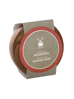 Jabón de Afeitar Sándalo & Bol Madera Mühle 65gr