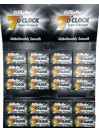 100 Cuchillas Gillette 7 o'clock Super Platinum Black