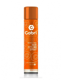 Gabri Professional ''Intense'' Hold Hair Styling Spray 400ml