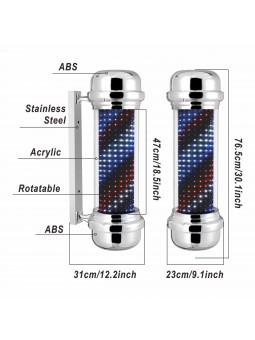 Epsilon LED Barber Pole