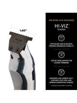 Máquina de Retoques Profesional Trimmer Wahl Hi-Viz
