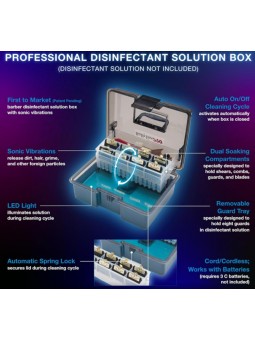 Caja Desinfectante Barbersonic Babyliss