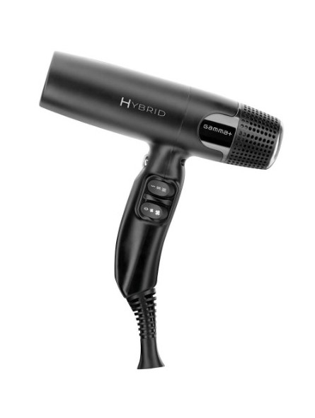Secador Profesional HYBRID Negro Mate Gamma Piu