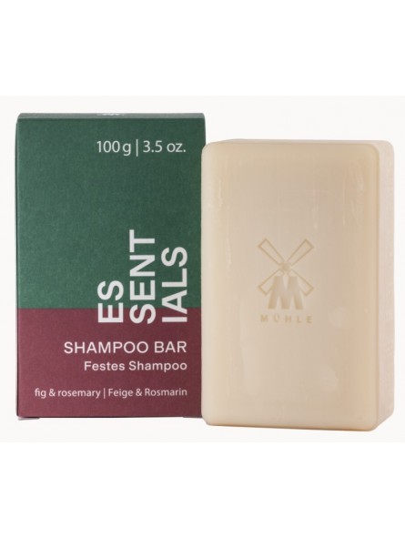 Mühle Essentials Fig and Rosemary Shampoo Bar 100gr