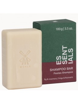 Mühle Essentials Fig and Rosemary Shampoo Bar 100gr