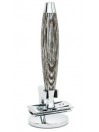 Set de afeitado MÜHLE Silvertip Fiber®, maquinilla de afeitar clásica, mango de 