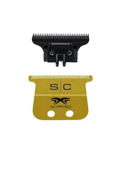 Cuchilla Trimmer X-PRO WIDE GOLD + THE ONE DLC StyleCraft