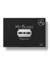 10 Cuchillas de Afeitar Platinum My-Blades