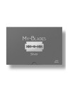 10 Cuchillas de Afeitar Silver Doble Hoja My-Blades
