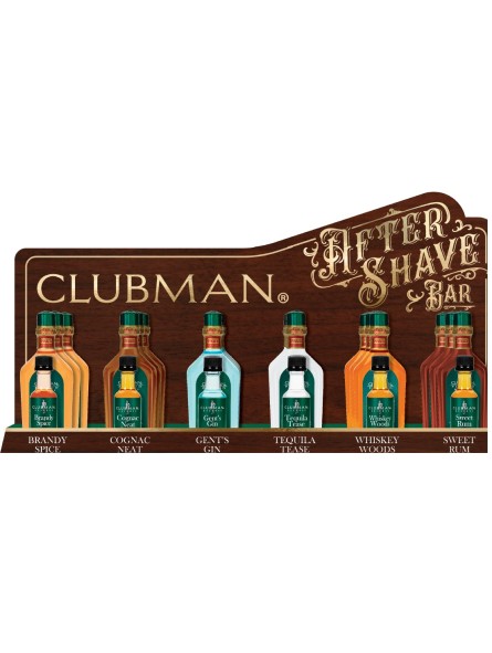 Clubman Pinaud Aftershave BAR Display