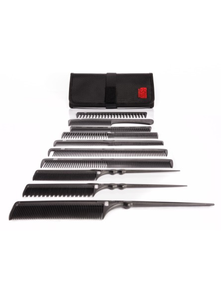 Kai Kasho 10 Hair Combs Set