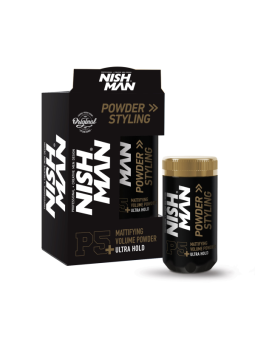 Polvos de Textura Mate Volumen Ultra Fuerte P5 Nishman 20gr