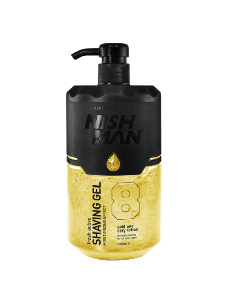 Gel de Afeitar Gold One nº8 Nishman 1L