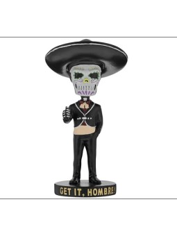 Figura Bobble Head Calaca Suavecito