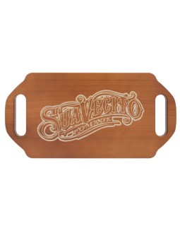 Suavecito Wood Double Handle Mirror 