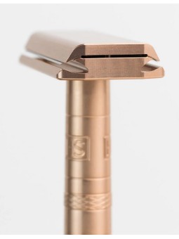Maquinilla de Afeitar Clásica Aluminio COPPER Medium Henson Shaving