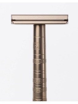 Maquinilla de Afeitar Clásica Aluminio Bronze Medium Henson Shaving
