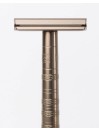 Maquinilla de Afeitar Clásica Aluminio Bronze Medium Henson Shaving