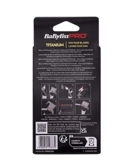 Babyliss Gold Titanium Clipper Blades MIM Fade