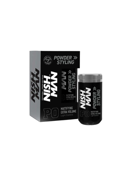 Nishman Powder Styling Mattifying Extra Volume Light Control P0