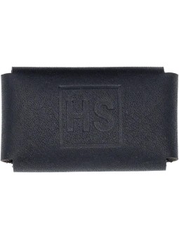 Protector Cuero Negro Maquinilla Afeitar Clásica Henson Shaving