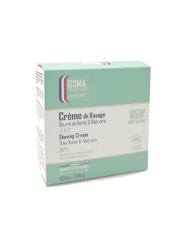 Crema de Afeitar Manteca de Karité & Aloe Vera Menta Osma 100ml