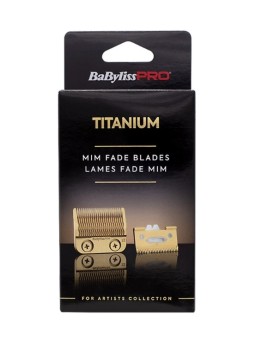Babyliss Gold Titanium Clipper Blades MIM Fade