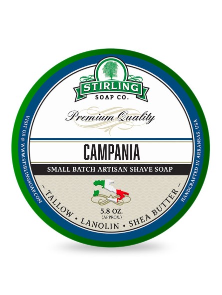 Stirling Soap Company Campania Shaving Soap 170ml