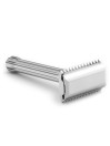 Maquinilla de Afeitar Acero Inox. Blackbird Peine Abierto Brillo Blackland