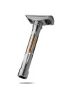 Maquinilla de Afeitar Acero Inox. Osprey Peine Cerrado Mecanizado Blackland