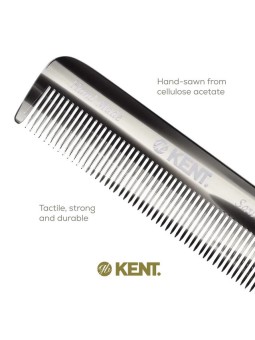 Kent Pocket Grooming Comb. Fine Hair. 112mm