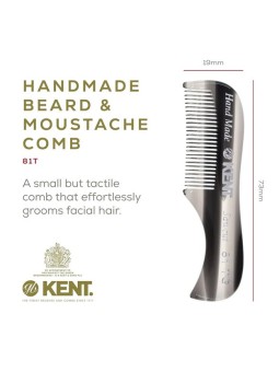 Peine Barba & Bigote 73mm Kent