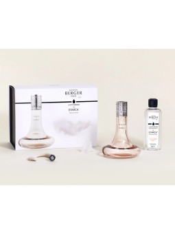 Cofre Lámpara Catalítica by Starck Peau de Soie Rosa Maison Berger Paris 1898