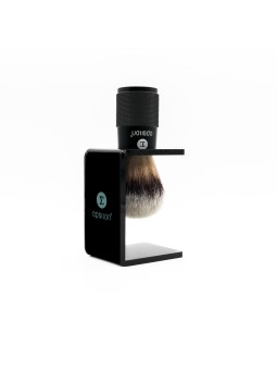 Epsilon Black Plastic Shaving Brush Holder