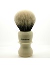 Brocha Afeitar Shavemac Punta Plata 2 Bandas 52mm Marfil