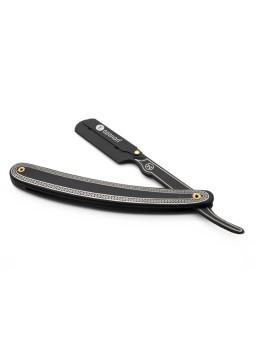 Epsilon Razor Style Black Leather Pouch