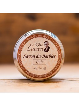 Le Père Lucien Cuir Shaving Soap 200gr