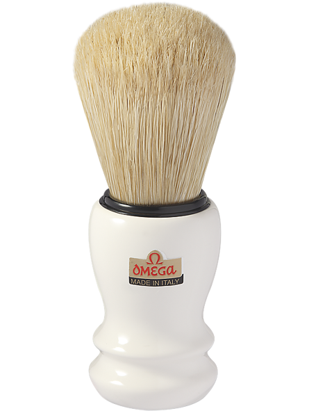 Brocha de Afeitar Cerda 10108 Blanca Omega