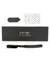 Parker Push Typpe Stainless Steel Razor Black Finish