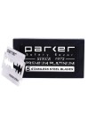 100 Cuchillas Afeitar Doble Hoja Parker