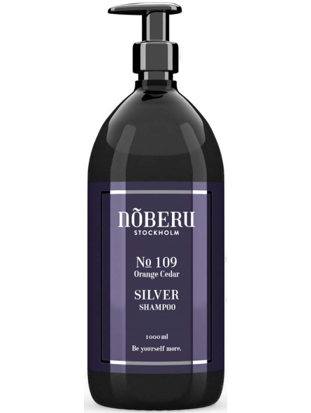 Champú Cabello Naranja & Cedro Cabellos Blancos Noberu Of Sweden 1L
