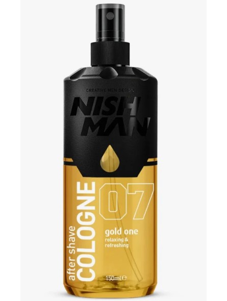 After Shave Colonia Gold One nº7 Nishman 150ml
