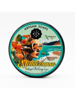 Jabón de Afeitar Mediterraneo BBS Soap 125gr