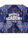 Capa de Corte Barber Academy Azul Brosh