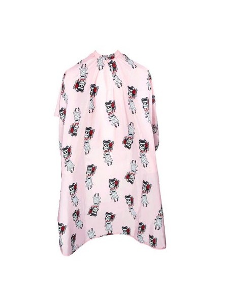 Capa Corte Niños Rosa Mascotas Suavecito