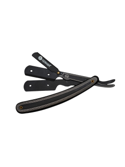 Epsilon Razor Style Black Leather Pouch